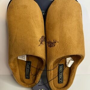 U.S. Polo Assn. Camel Brown Slippers